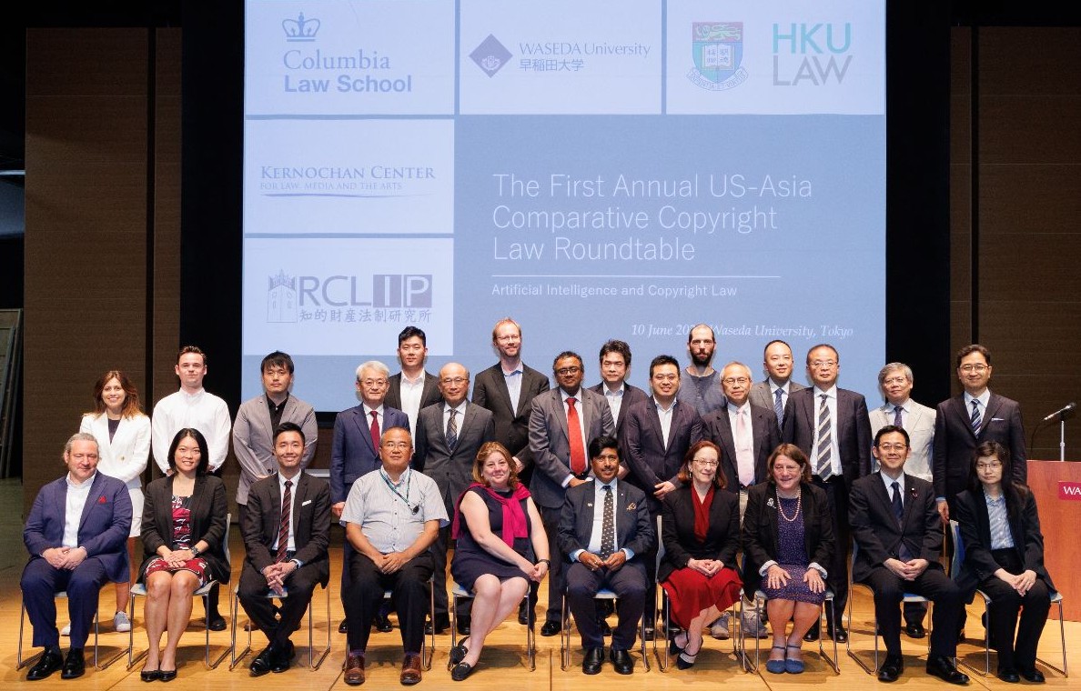 Group photo of all speakers at Waseda University Symposium