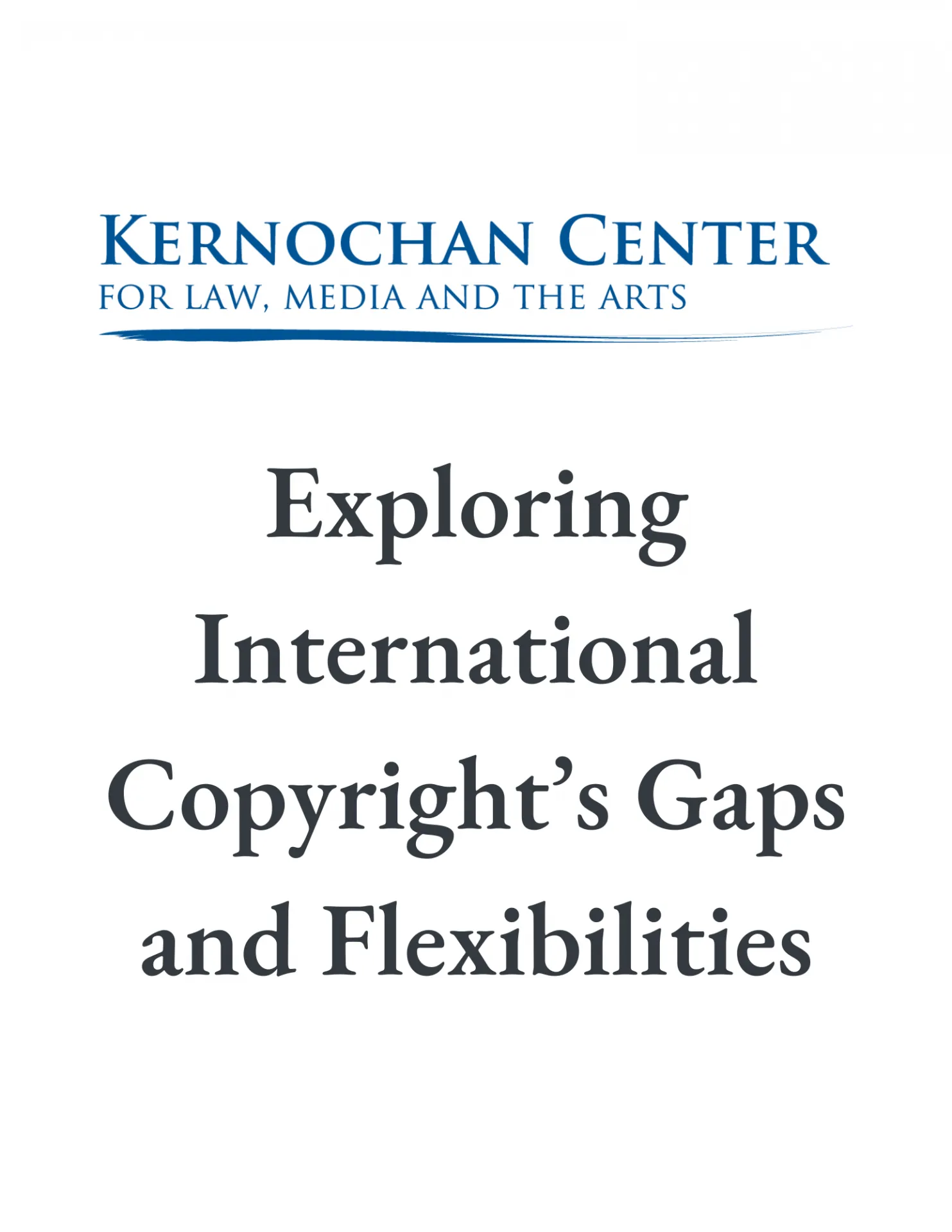 Exploring International Copyright's Gaps and Flexibilities
