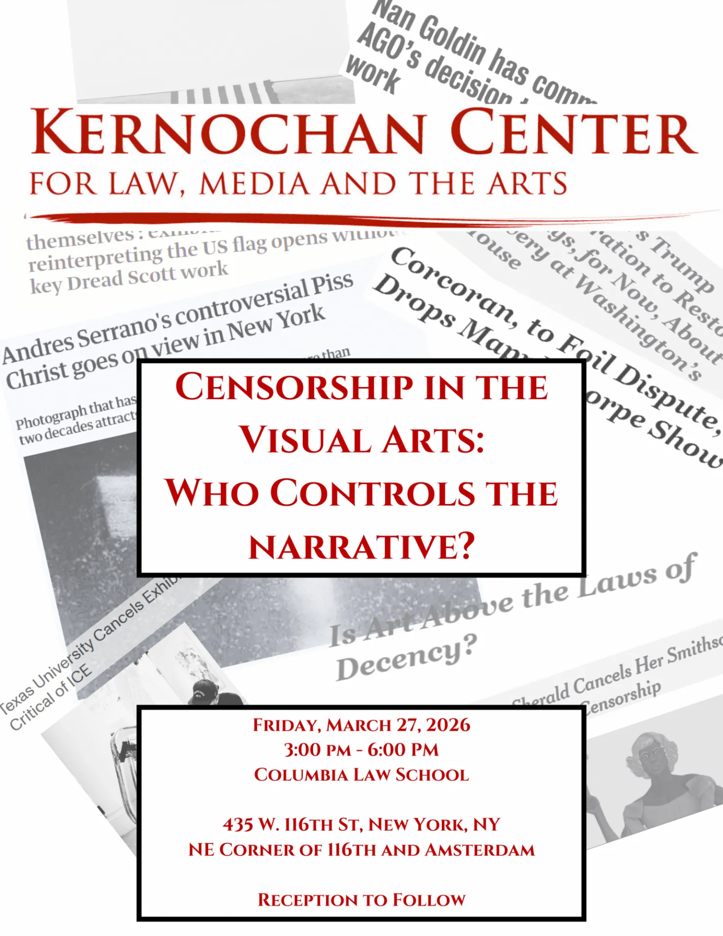 Censorship in the Visual Arts: Who Controls the Narrative?