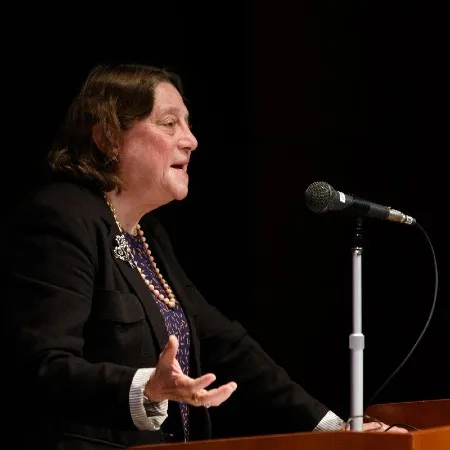 Prof. Ginsburg addresses the Tokyo symposium